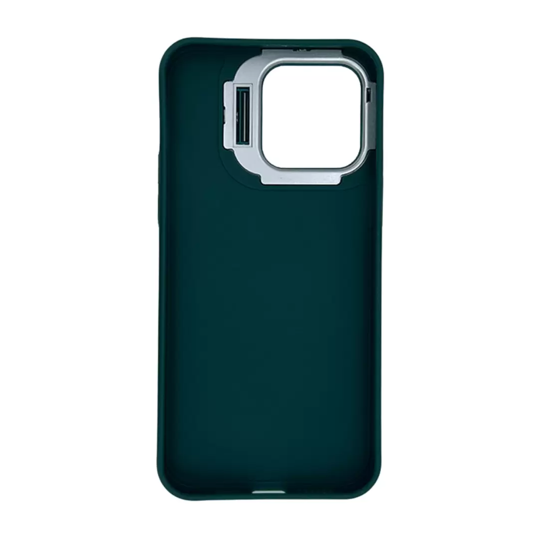 iPhone 15 Plus/iPhone 14 Plus Camera Stand Eco Case Dark Green