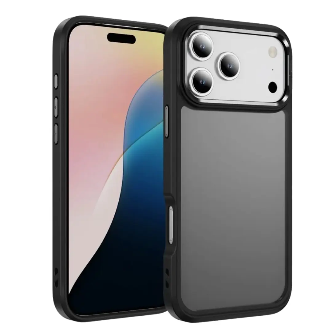 iPhone 17 Pro Max Cam Smoke Twotone Case Black