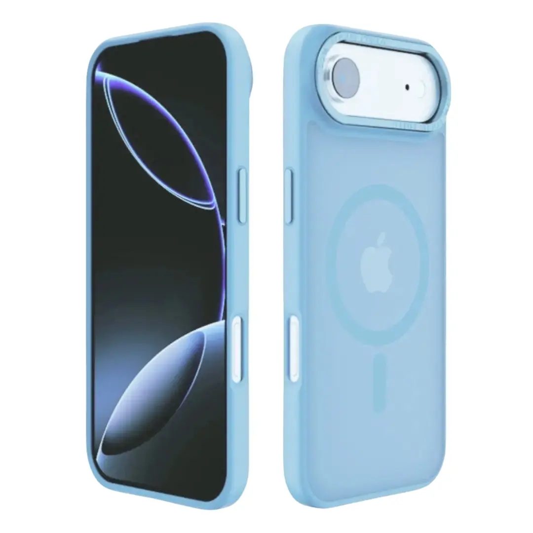 iPhone 17 Air MagSafe Cam Smoke Twotone Eco Case Sky Blue