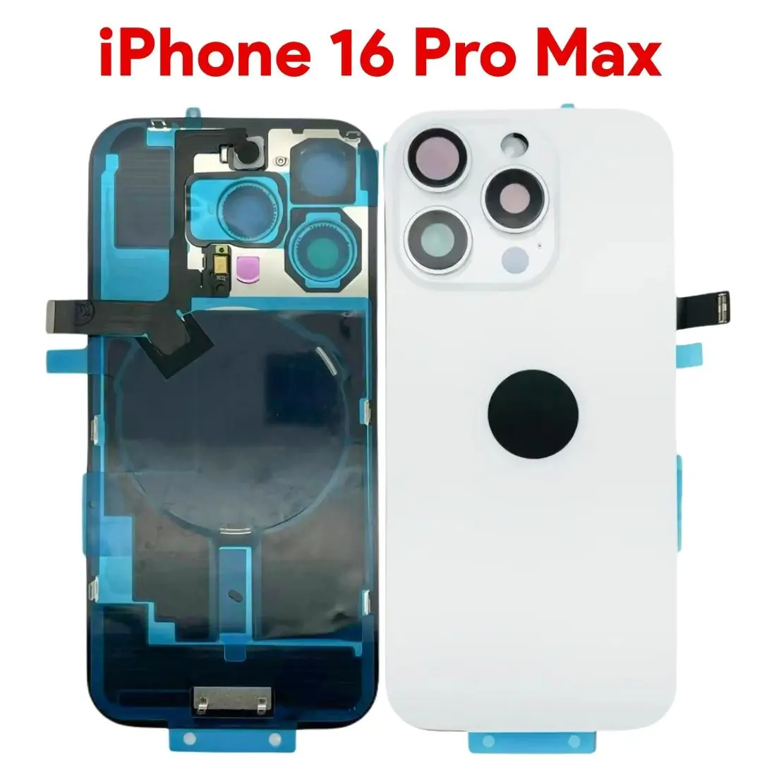 Back Glass iPhone 16 Pro Max with NFC White