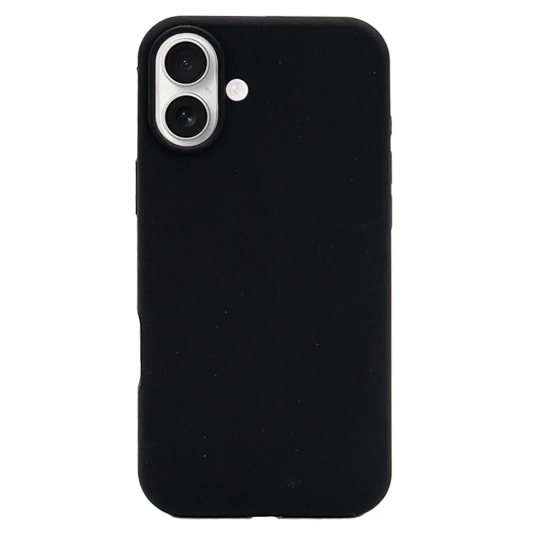 iPhone 16 Soft Touch Case Black