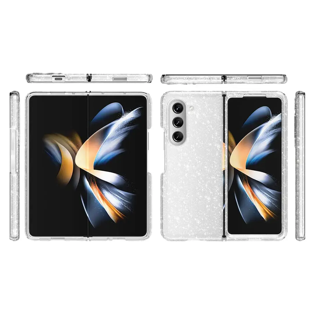 Samsung Galaxy Z Fold 7 Fleck Glitter Case Clear