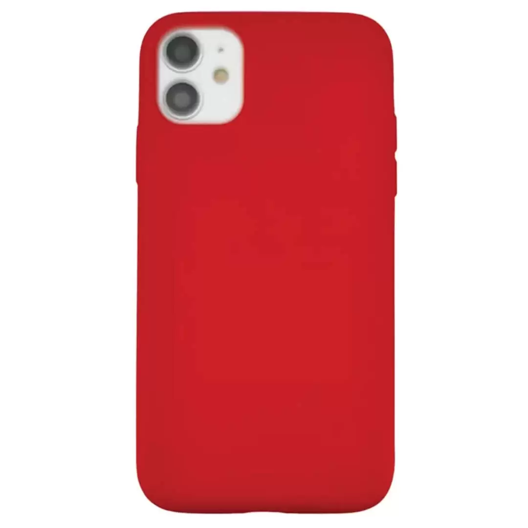 iPhone 11 Soft Touch Case Red