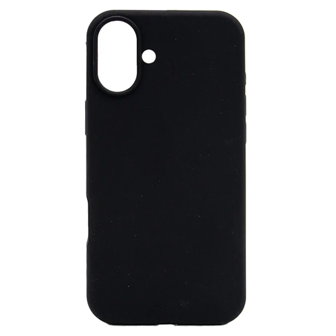 iPhone 16 Soft Touch Case Black