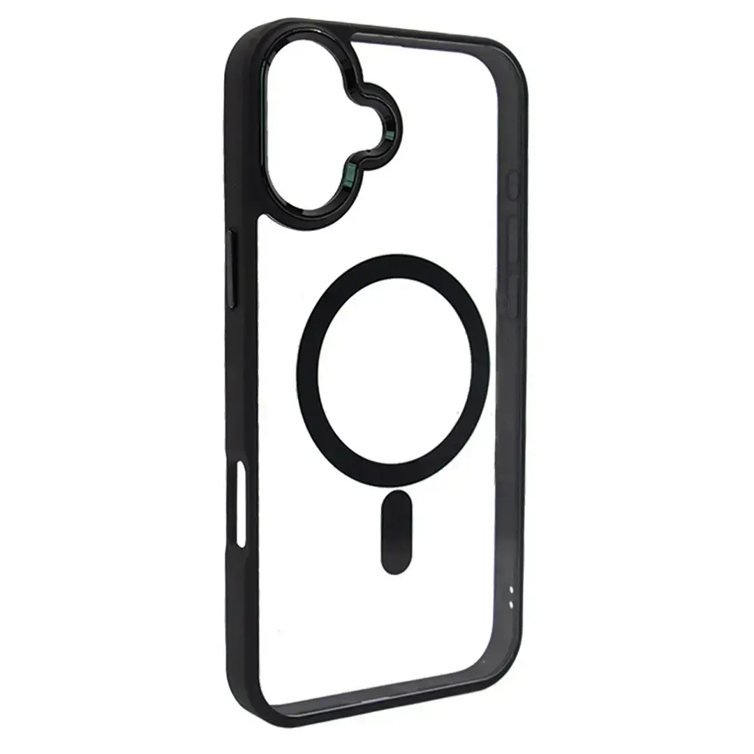 iPhone 17 MagSafe Twotone Clear Case Black