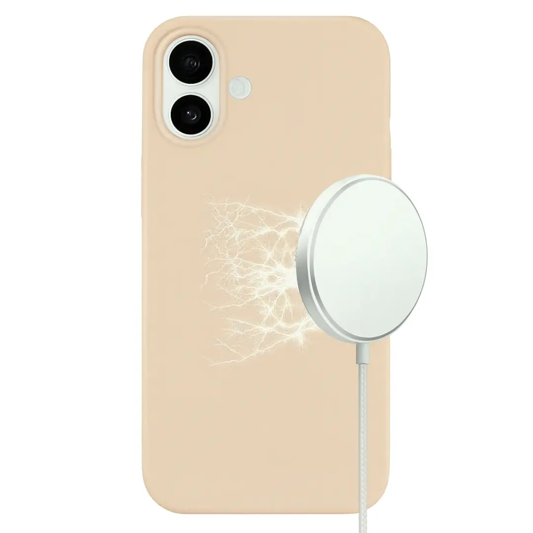 iPhone 16 Plus MagSafe Soft Touch Case Rose Gold