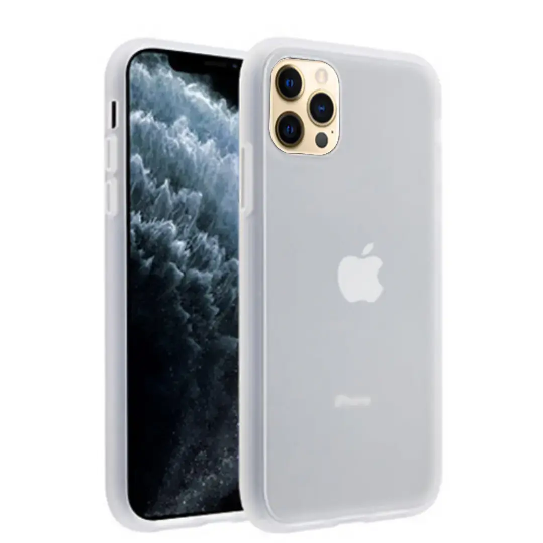 iPhone 11 Pro Max Smoke Transparent Twotone White