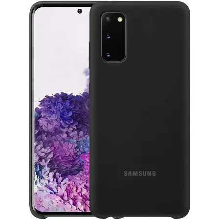 Samsung Galaxy S20 Smoke Transparent Twotone Case Black