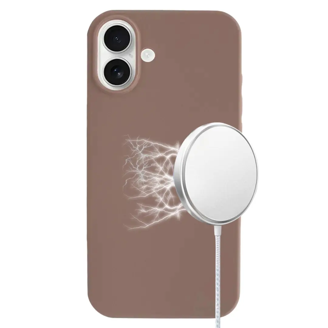 iPhone 17 MagSafe Soft Touch Case Rose Gold