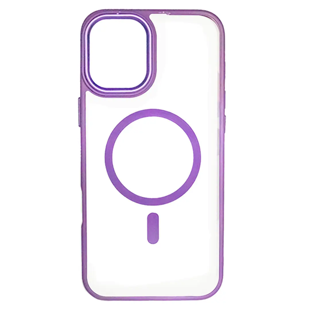 iPhone 16 MagSafe Clear Eco Twotone Purple