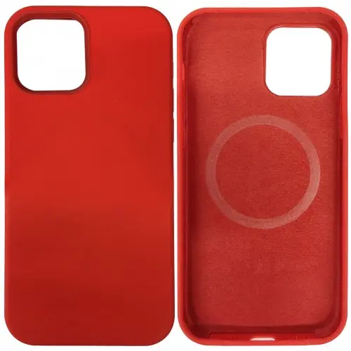 iPhone 15 Plus/iPhone 14 Plus MagSafe Soft Touch Red