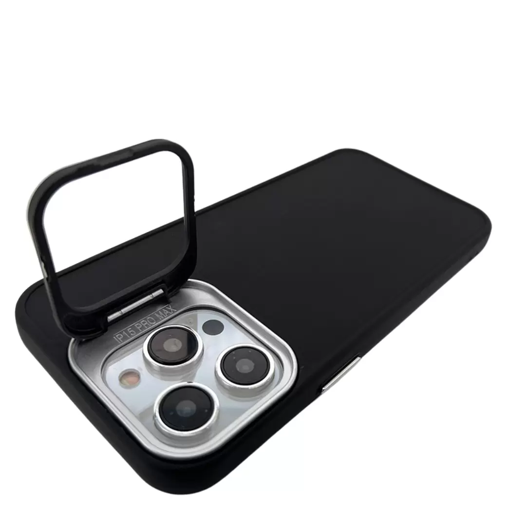 iPhone 15 Pro/iPhone 14 Pro Camera Stand Eco Case Black