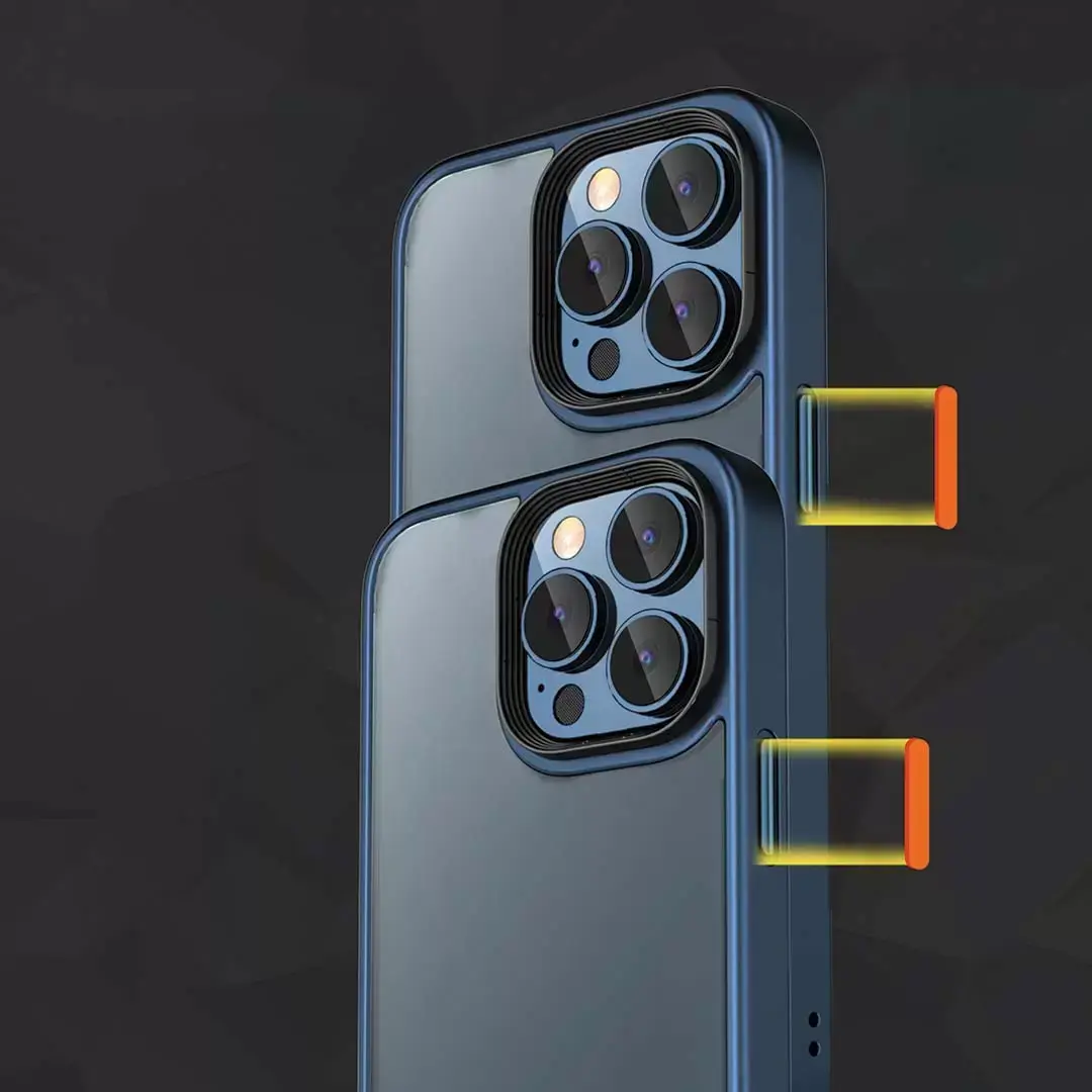 iPhone 17 Pro Cam Smoke Twotone Case Blue