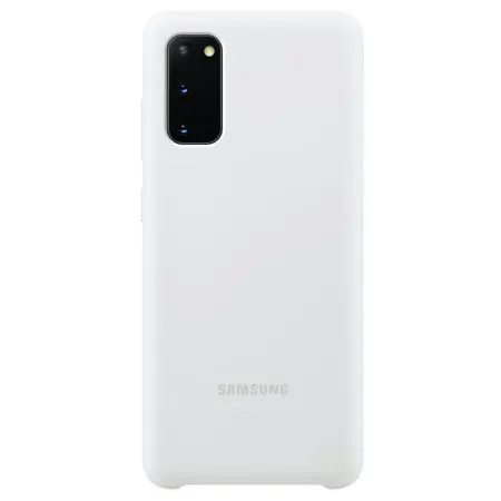 Samsung Galaxy S20 Smoke Transparent Twotone Case White
