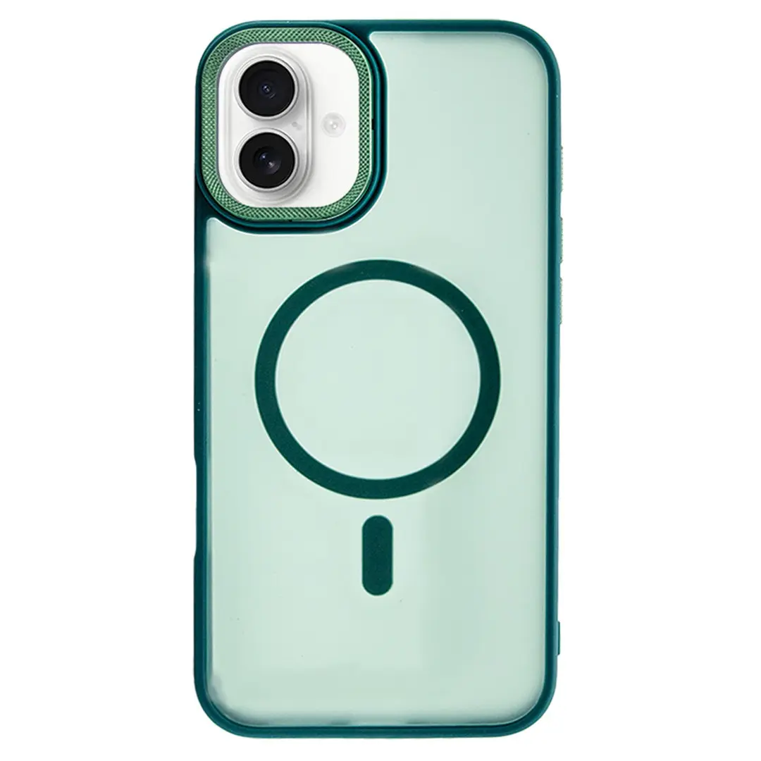 iPhone 16 MagSafe Cam Smoke Twotone Eco Dark Green