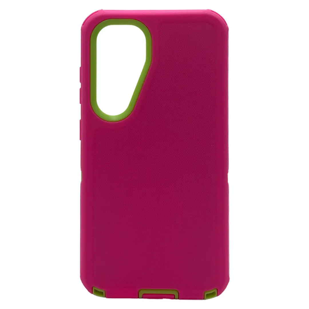 Samsung Galaxy S25 Plus/S24 Plus Screen Case Pink Green