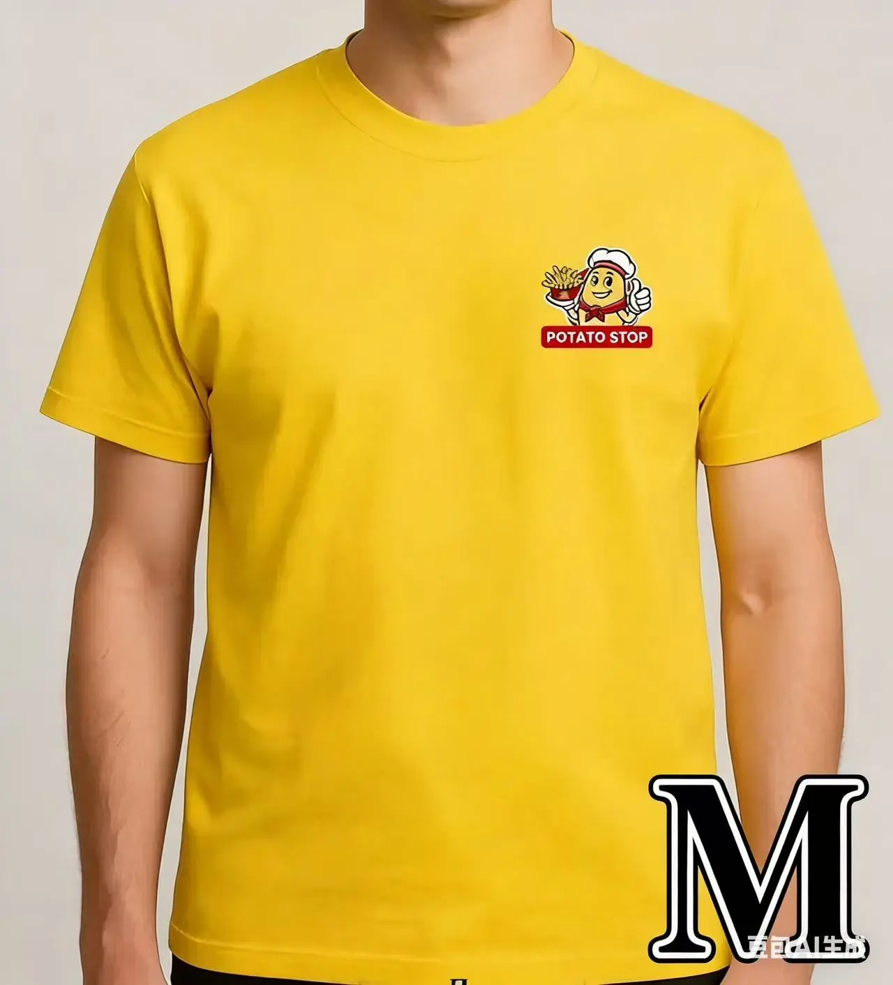 Potato Stop T-Shirt - Size M