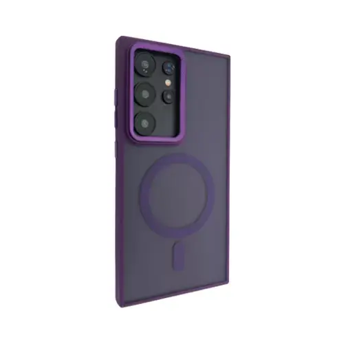 Samsung Galaxy S26 Ultra MagSafe Cam Smoke Twotone Eco Case Purple