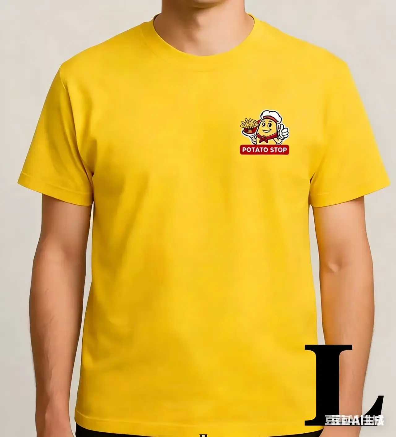 Potato Stop T-Shirt - Size L