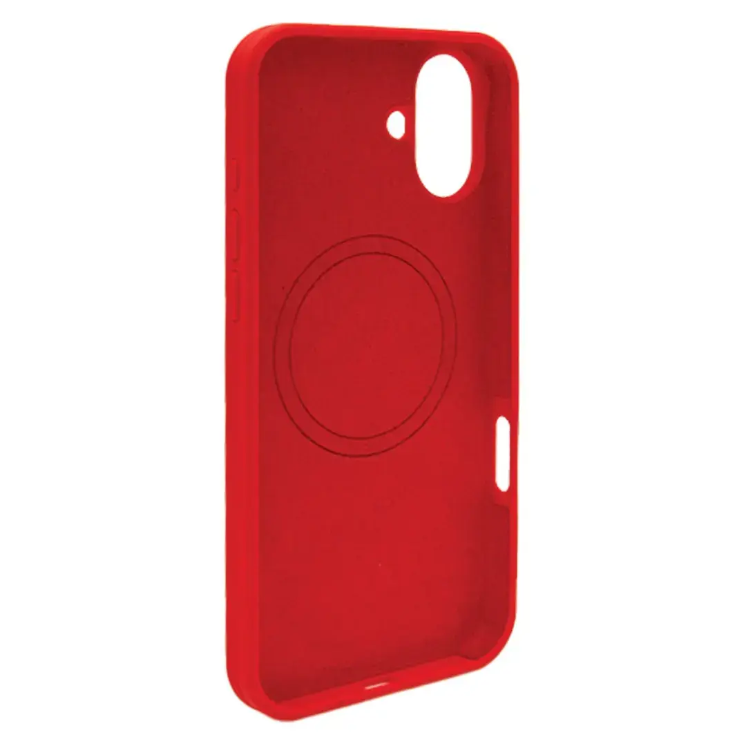 iPhone 17 MagSafe Soft Touch Case Red