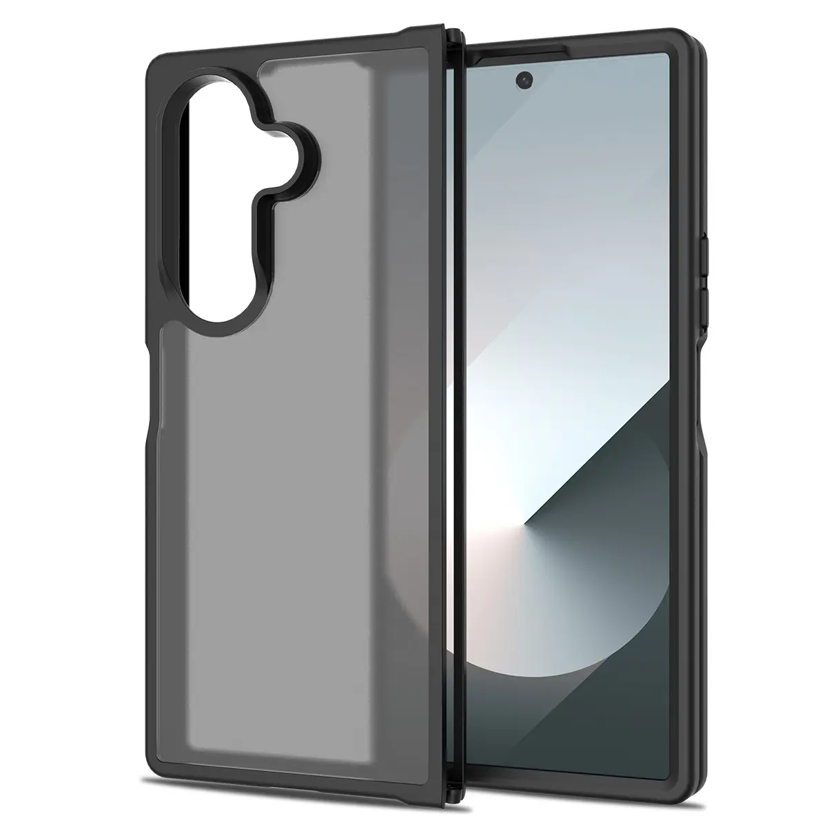 Samsung Galaxy Z Fold 7 Cam Smoke Twotone Case Black
