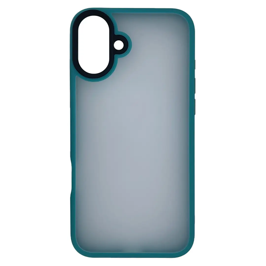 iPhone 16 Plus Cam Smoke Twotone Bright Green