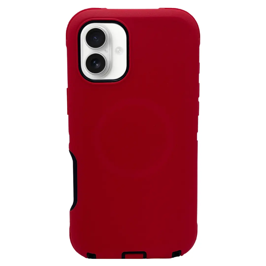 iPhone 16 Screen Case With Magsafe Red