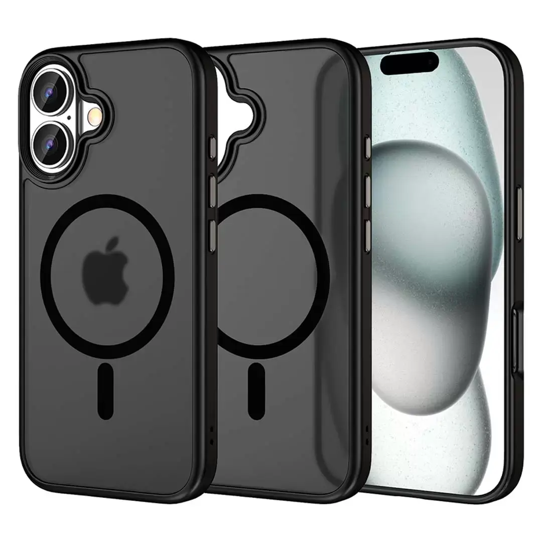 iPhone 17 Magsafe Cam Smoke Twotone Case Black