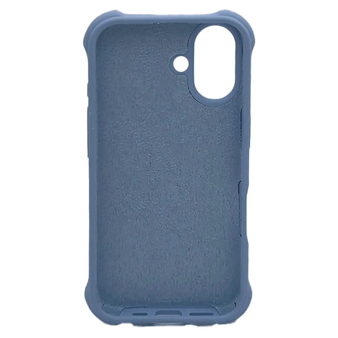 iPhone 16 Magsafe Water Ripple Silicone Case Light Sky Blue