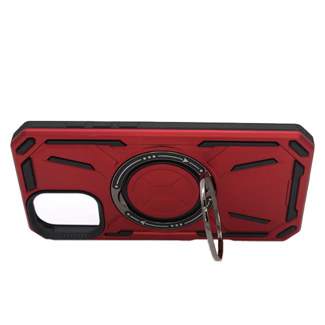 iPhone 16 Magsafe Tough Hybrid Kickstand Red