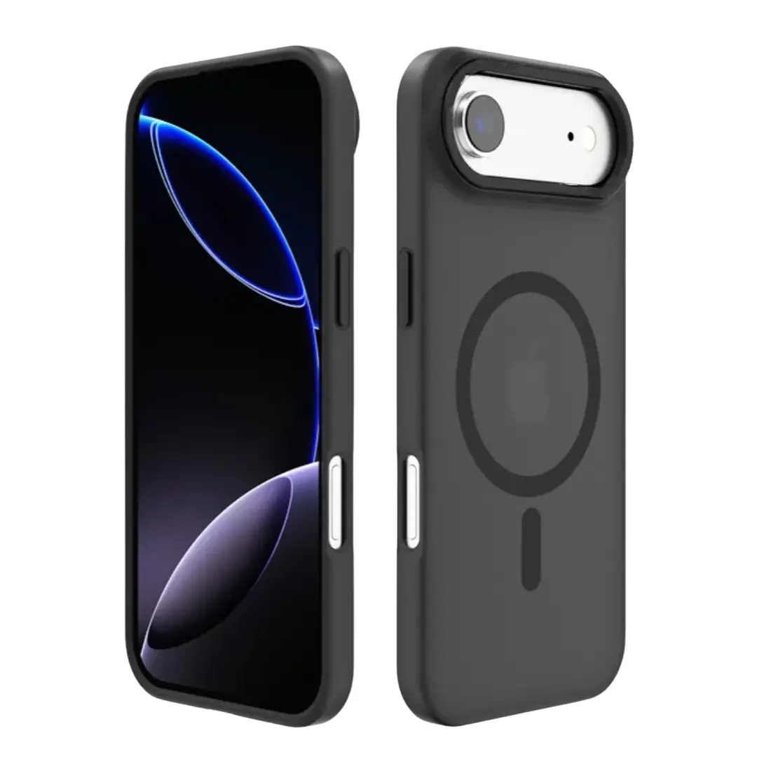 iPhone 17 Air MagSafe Cam Smoke Twotone Eco Case Black