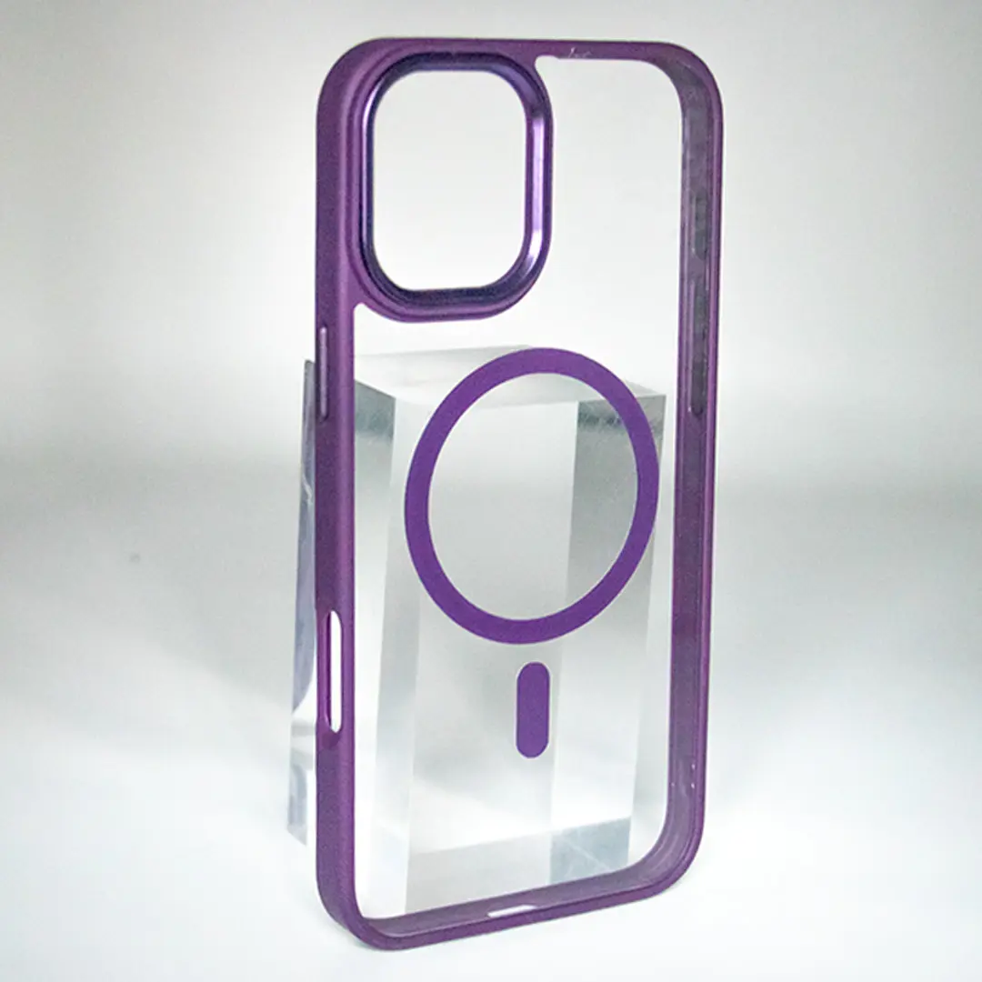 iPhone 16 MagSafe Clear Eco Twotone Purple