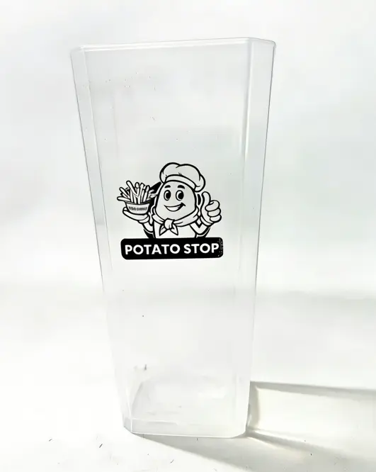 Potato Stop Square Cup 16oz (520ml) 500 Pcs/Case