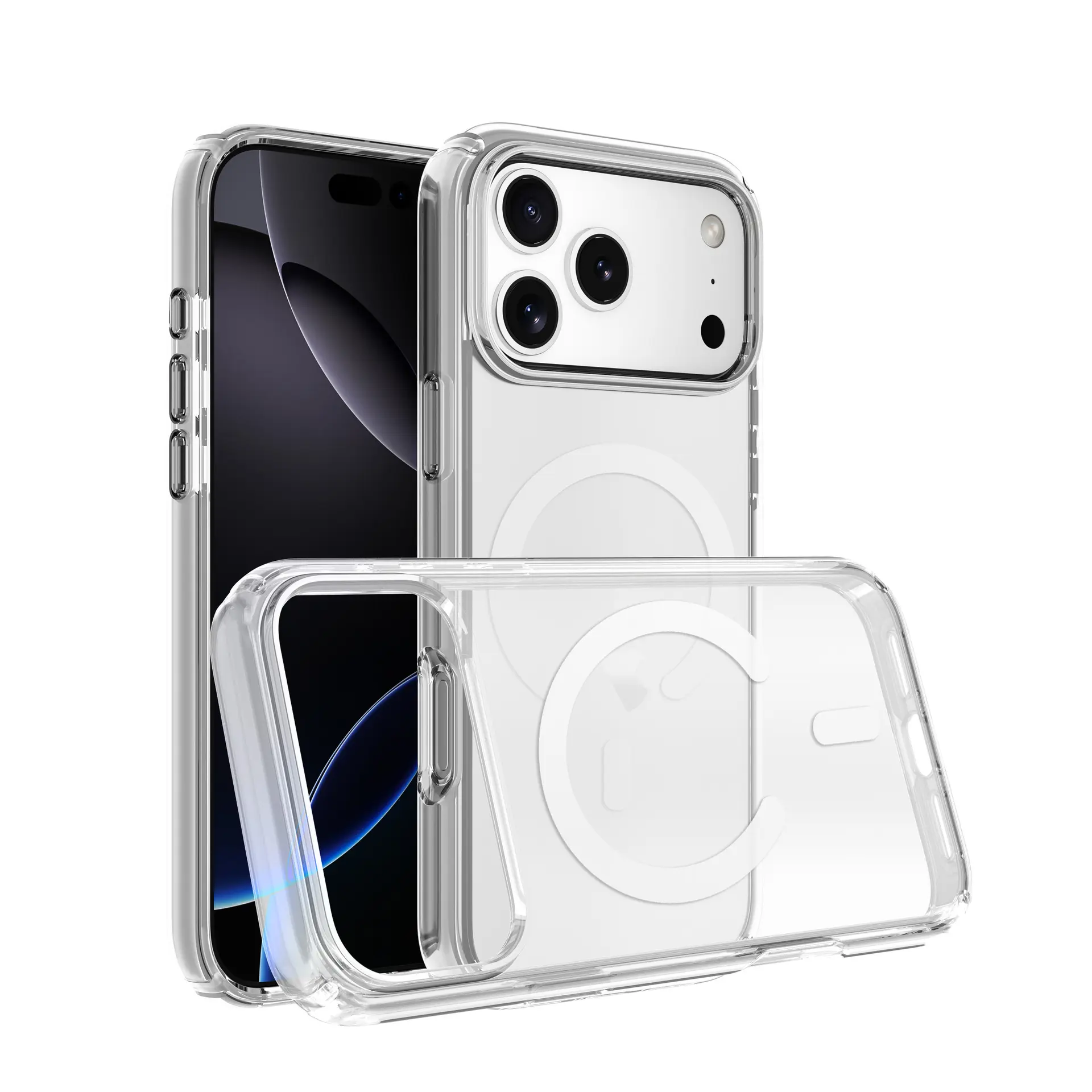 iPhone 17 Pro Max Fleck Case MagSafe Crystal Clear