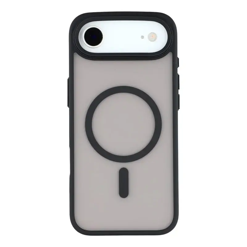 iPhone 17 Air Magsafe Cam Smoke Twotone Case Black