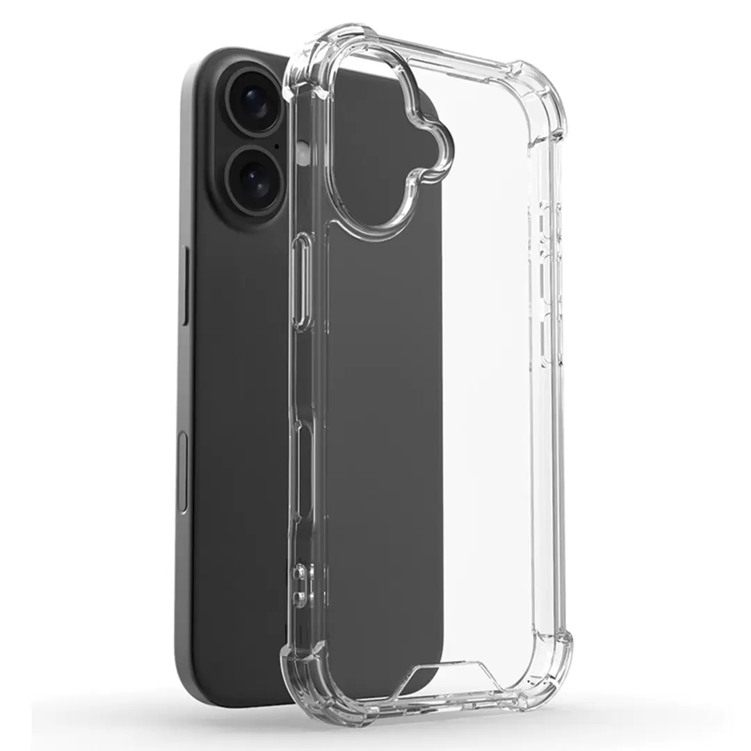 iPhone 16 Clear Case 1.5mm TPU Case