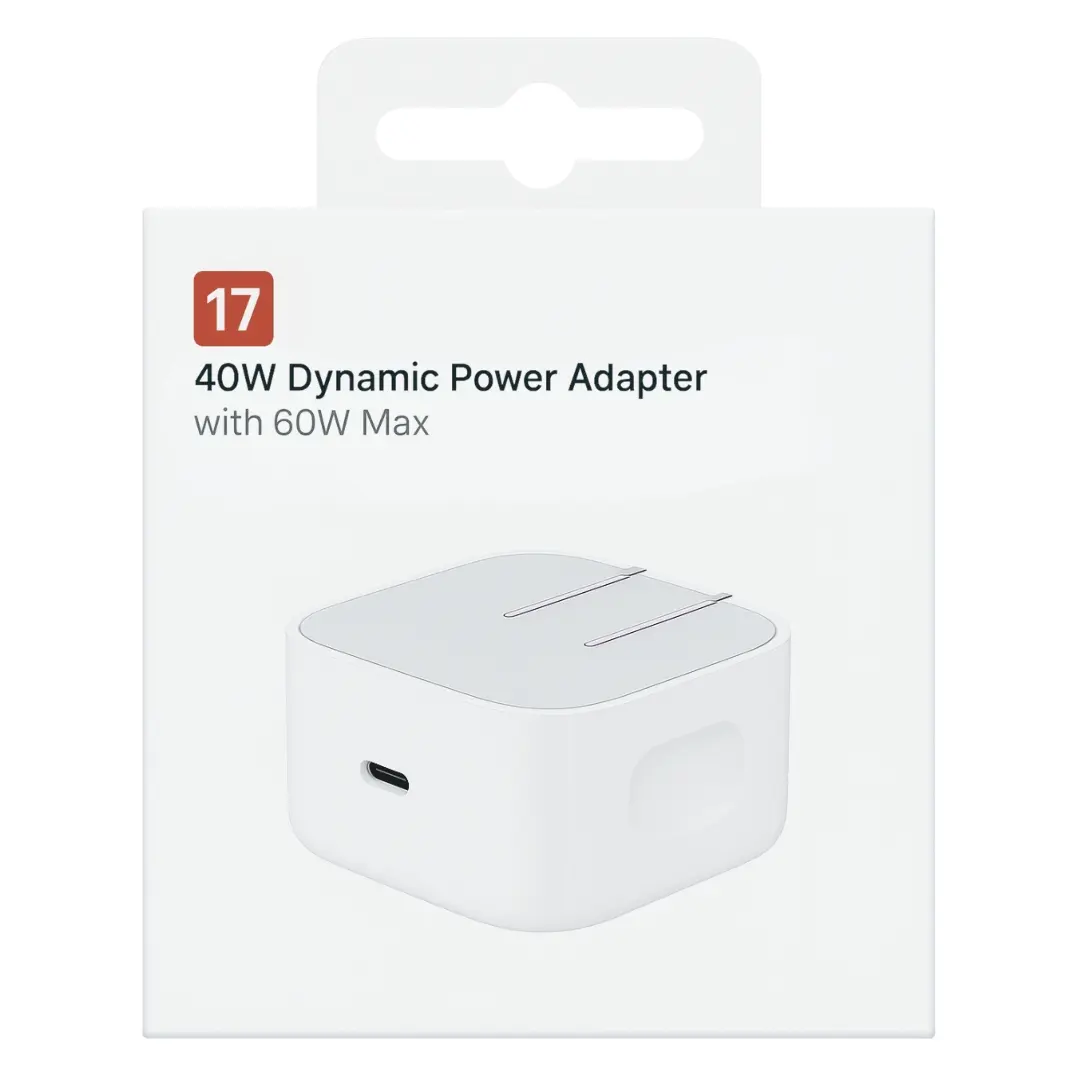 Charger_C Port_40W Adapter White