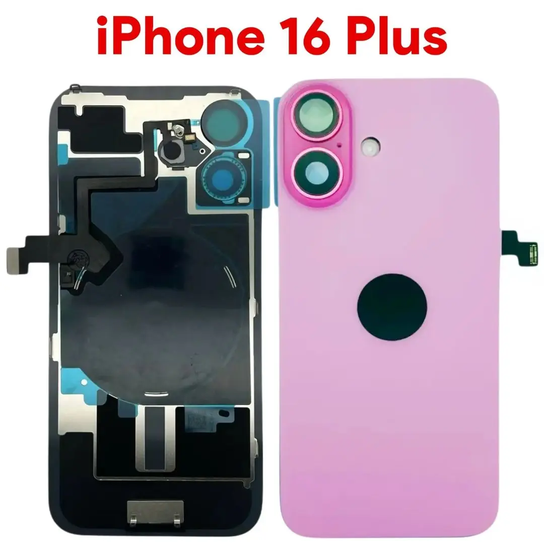 Back Glass iPhone 16 Plus with NFC Pink