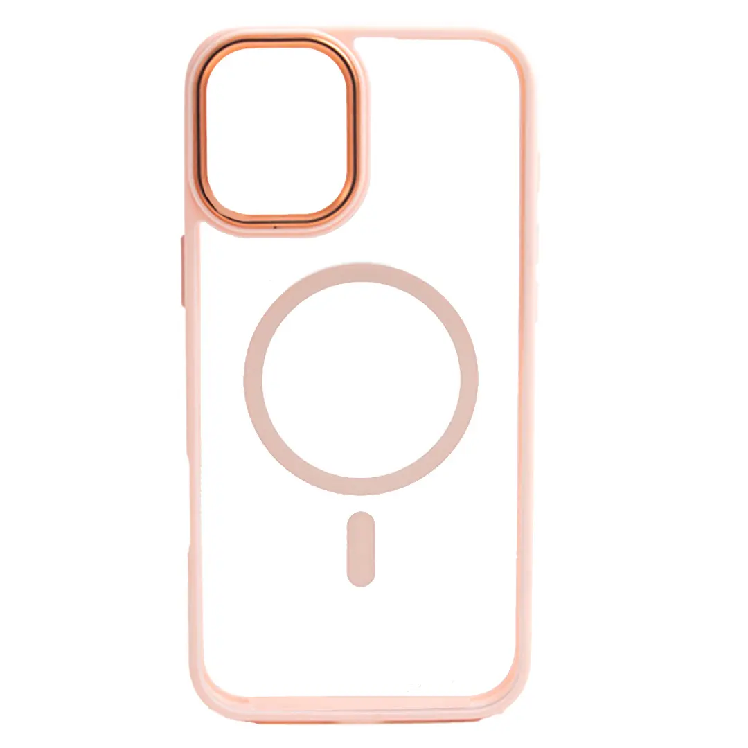 iPhone 16 Plus MagSafe Clear Eco Twotone Rose Gold