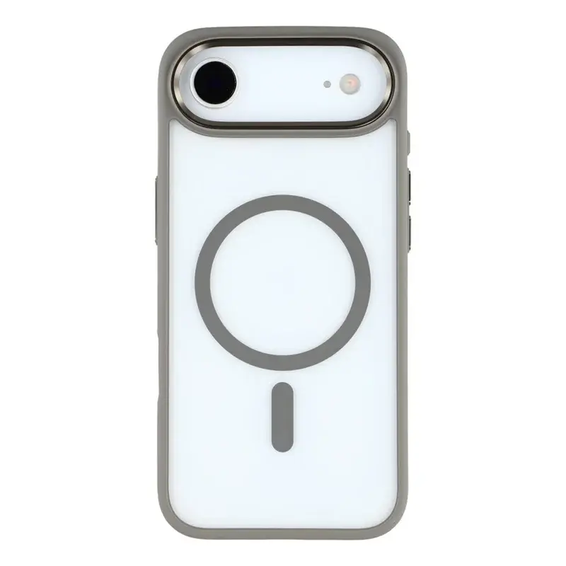 iPhone 17 Air MagSafe Twotone Clear Case Gray