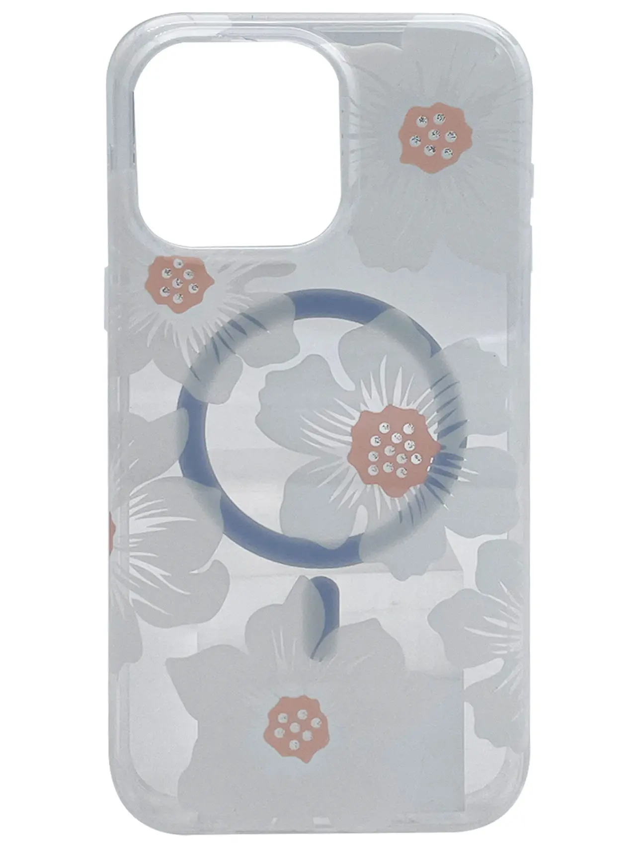 iPhone 15 Pro Max/iPhone 14 Pro Max Designed Case MagSafe Serene Blossoms