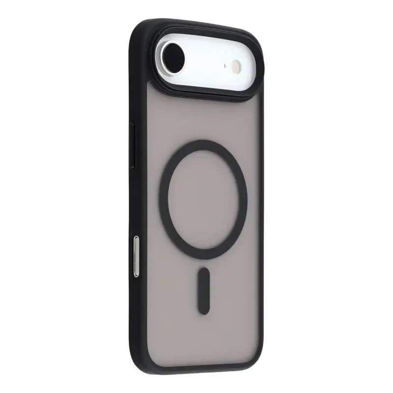 iPhone 17 Air Magsafe Cam Smoke Twotone Case Black