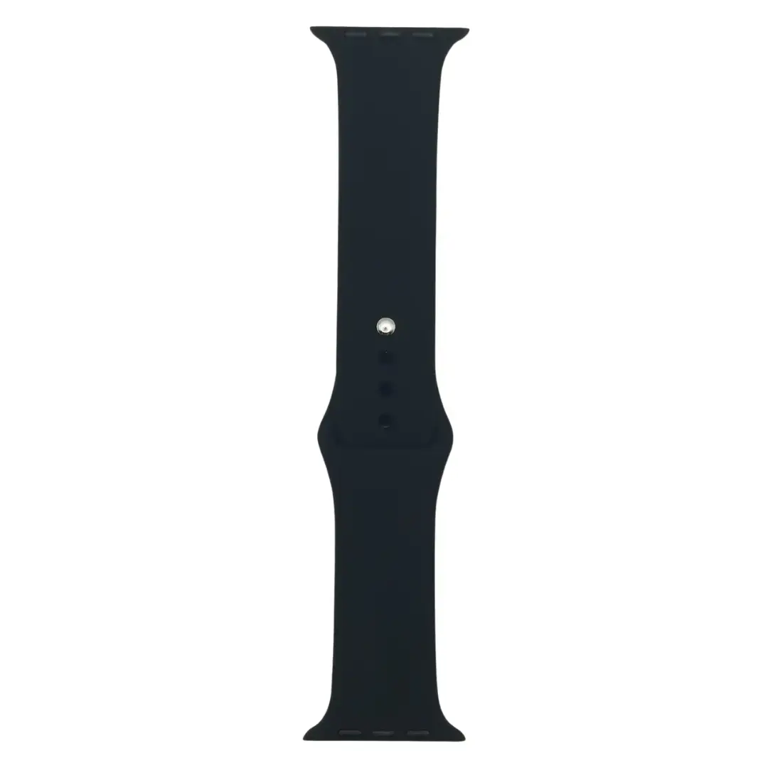 Apple Watch Band Silicone Black-42-44-45-46-49mm