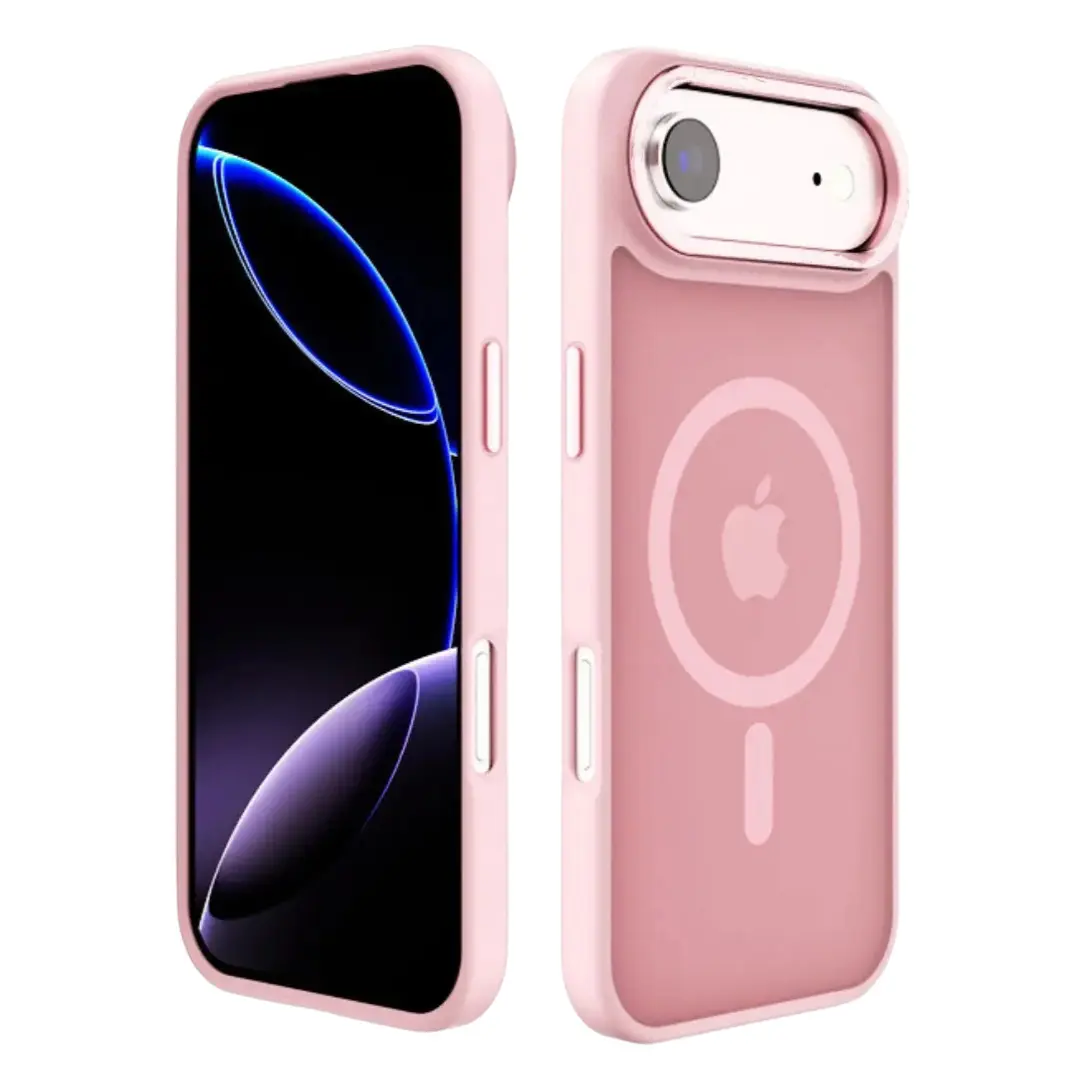 iPhone 17 Air MagSafe Cam Smoke Twotone Eco Case Pink