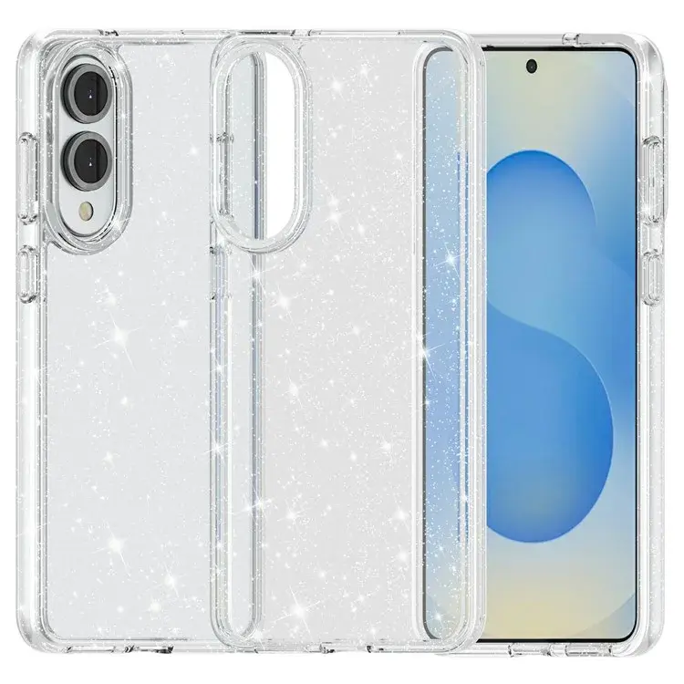 Samsung Galaxy S25 Edge Fleck Glitter Case Clear