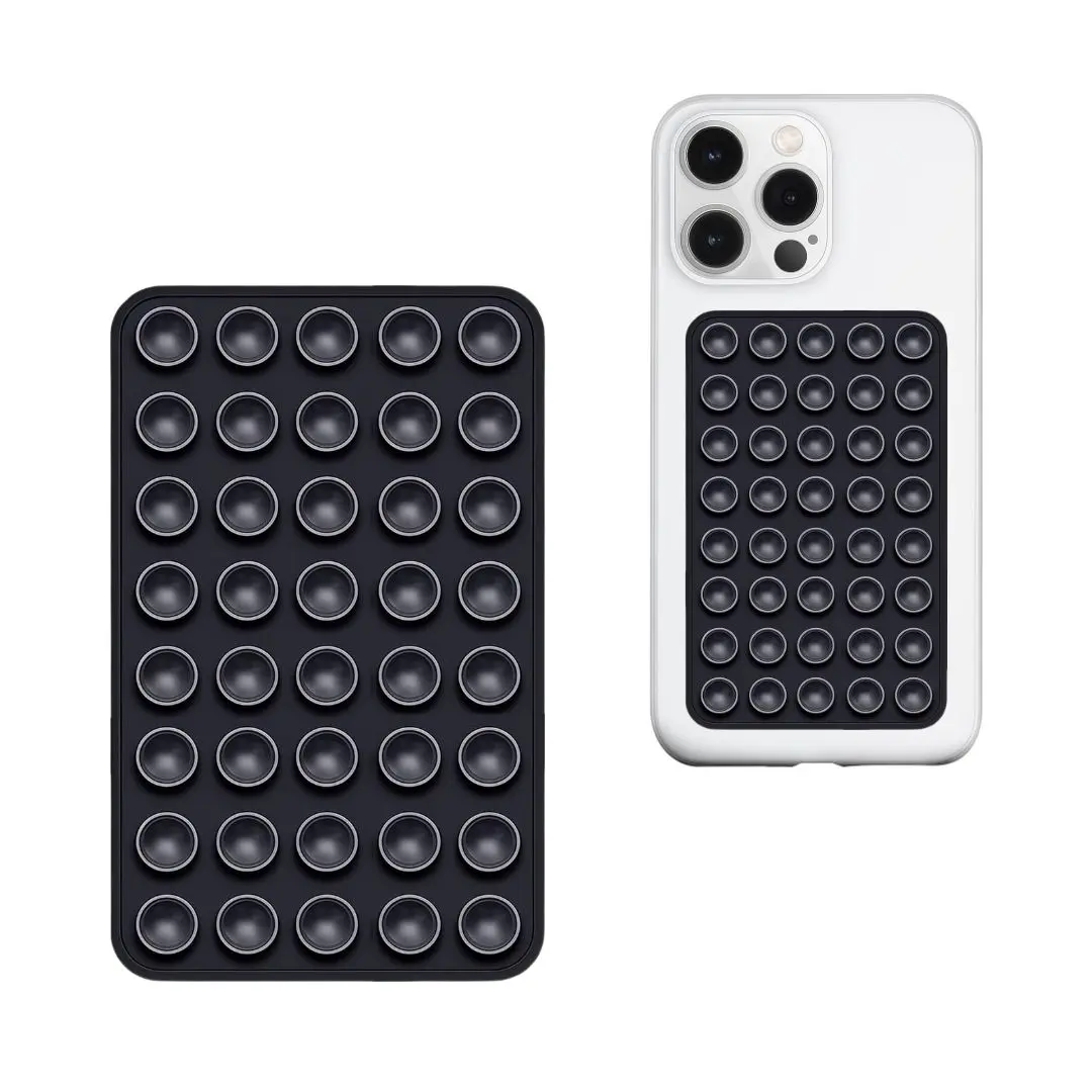 Silicone Suction Mount Big Black