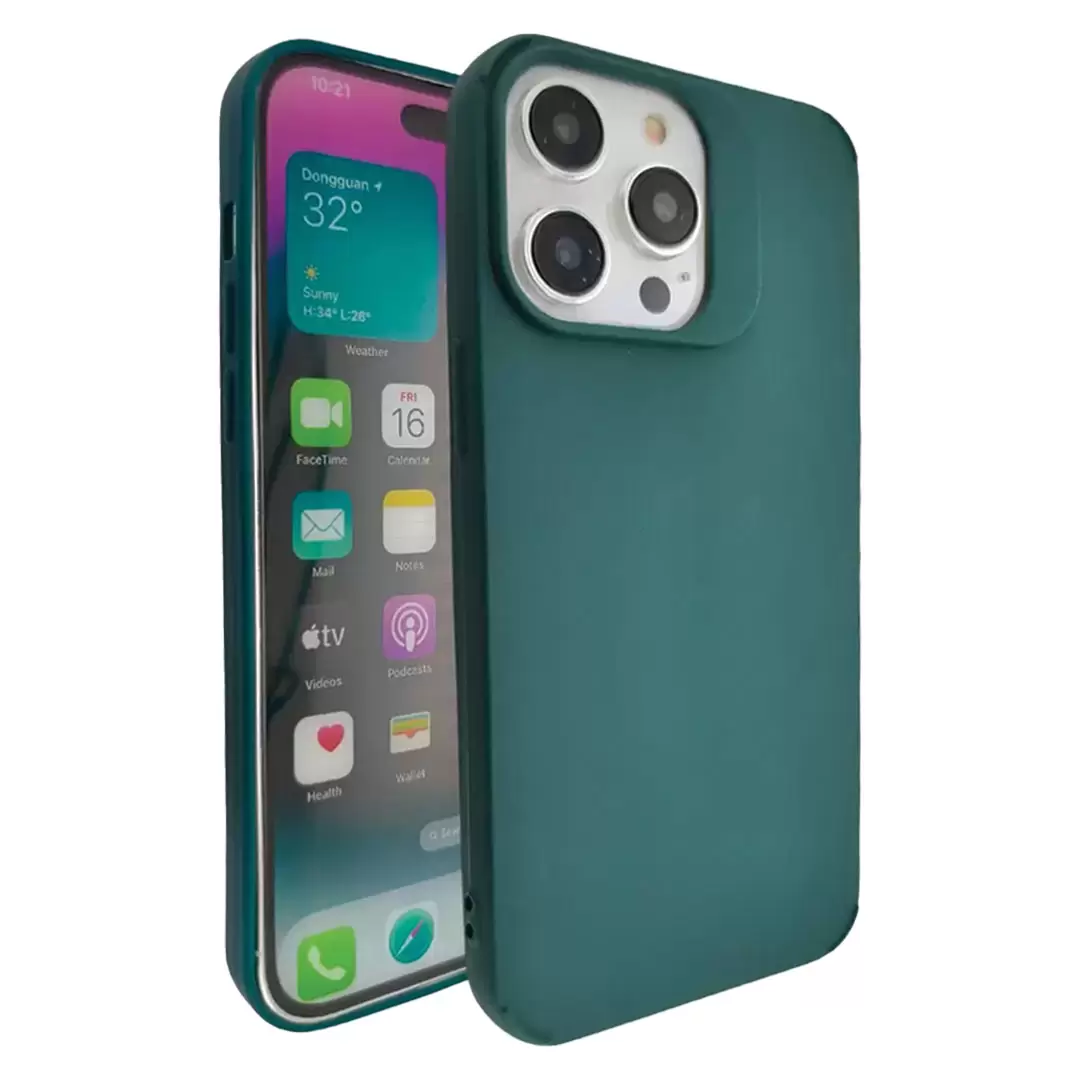 iPhone 15 Pro Max/iPhone 14 Pro Max TPU Case Dark Green